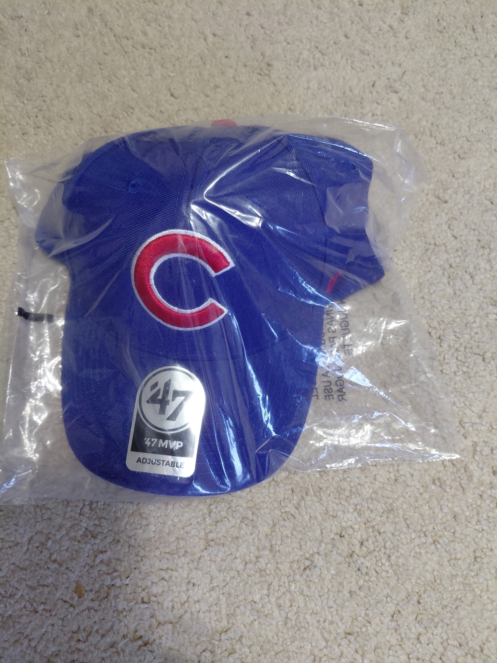 47 Chicago Cubs Royal Blue Cap with Red & White 'C' Logo